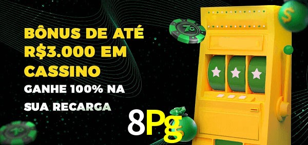 8Pg melhor bônus de depósito