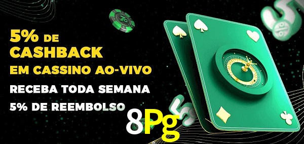 Promoções do cassino ao Vivo 8Pg